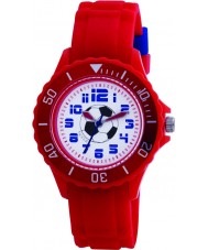 Tikkers Kids Red Rubber Watch