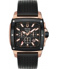 Bulova 98B103 Mens Marine Star Black Watch