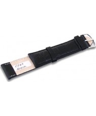 Krug Baumen CP49BlackL Jet Black Leather Replacement Ladies Principle Strap