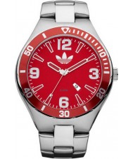 Adidas Melbourne Silver Red Watch