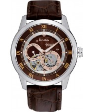 Bulova 96A120 Mens Automatic Brown Watch