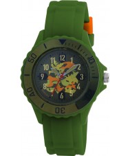 Tikkers TK0030 Kids Green Rubber Watch