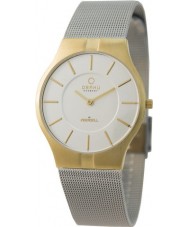 Obaku V122GGCMC Mens Silver Dial Bracelet Watch