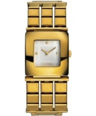 Mango QM161.74.01 Ladies Gold Cream Watch
