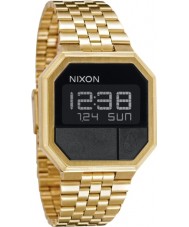 Nixon A158-1502 The Re-Run All Gold Digital Watch