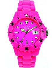 LTD Watch LTD-090120 Plastic 3 Hand Shocking Pink Watch