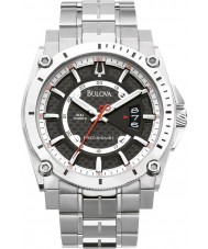 Bulova 96B133 Mens Precisionist Champlain Silver Black Watch