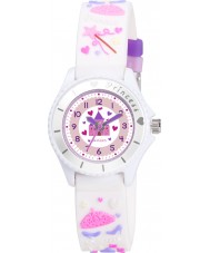 Tikkers TK0037 Girls White Fairy Princess Watch