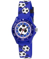 Tikkers TK0038 Boys Blue Football Watch