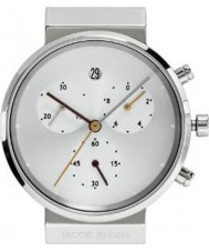 Jacob Jensen 616 Ladies Chronograph White Watch