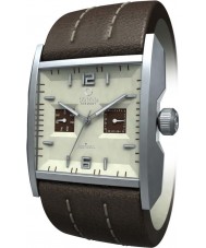 Obaku V108GCIRN Mens Harmony Cream Black Watch