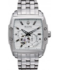 Bulova 96A122 Mens Automatic Silver Watch