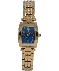Krug Baumen 1964DL Tuxedo Diamond Blue Dial Ladies Watch