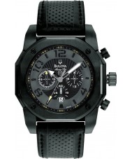 Bulova 98B151 Mens Marine Star Chronograph Black Watch