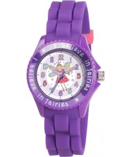 Tikkers TK0043 Girls Lilac Fairy Watch