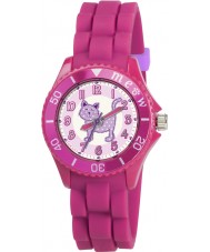 Tikkers TK0044 Girls Pink Cat Watch