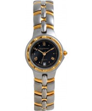 Krug Baumen 2616KM Mens Regatta Black Silver Gold Watch