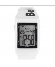 Bench BC0385WH Mens LCD White Rubber Watch