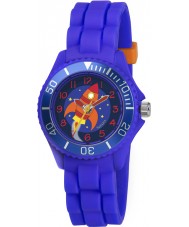 Tikkers TK0045 Boys Blue Rocket Ship Watch