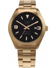 LTD Watch LTD-280303 Unisex Limited Edition Black Gold Watch
