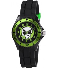 Tikkers TK0047 Boys Black Skull Watch