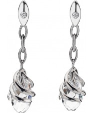 Hot Diamonds DE328 Ladies Angel Oval Crystal Earrings
