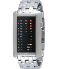 01 THE ONE IR702RB2 Mens Ibiza Ride Silver Watch
