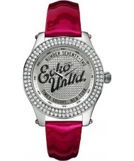 Marc Ecko Midsize Rollie Silver Red Watch