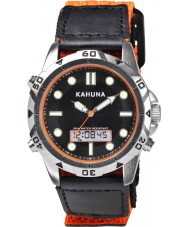 Kahuna K6V-0011G Mens Black Orange Watch