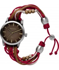 Kahuna KGF-0001G Mens Red Friendship Watch