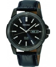 Seiko SNE097P1 Mens Solar Black Watch
