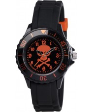 Tikkers TK0056 Boys Black Skull and Crossbones Watch