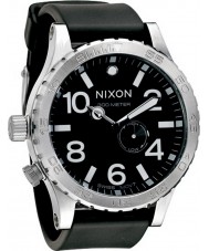 Nixon A058-1000 The 51-30 PU Strap All Black Watch