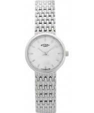 Rotary LB20900-41 Ladies Precious Metal Silver Watch