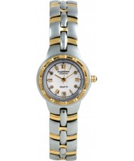 Krug Baumen 2614DL Regatta 4 Diamond White Dial Two Tone Strap