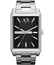 Armani Exchange AX2110 Mens Boca Black Silver Watch