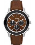 DKNY NY1514 Mens Sport Brown Leather Watch