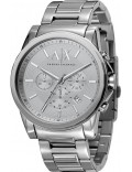 Armani Exchange AX2058 Mens Banks Silver Tone Watch