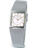 Skagen 563XSGSC Ladies White Silver Mesh Watch