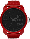 Diesel DZ1462 Mens Franchise Black Red Watch
