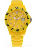 LTD Watch LTD-050126 Unisex Yellow Dial And Strap Watch