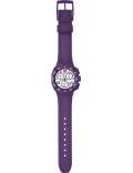 Swatch SUIV401 Unisex Purple Run Chronograph Watch