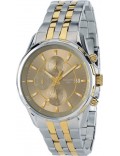 Accurist MB934G Mens Chronograph Two Tone Watch