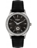Rotary LS02908-04 Ladies Stone Set Black Watch