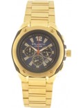 Ballistic BWC107 Mens Cyclone Chronograph Blue Gold Watch