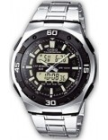 Casio AQ-164WD-1AVES Mens Collection Steel Chronograph Watch