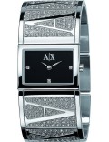 Armani Exchange AX4050 Ladies Eva Black Silver Watch