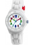Tikkers TK0017 Kids White Rubber Watch