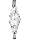 Timex T2N825 Ladies Style Silver Tone Watch