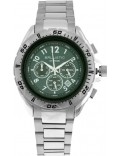 Ballistic BWE107 Mens Extreme Silver Green Chronograph Watch